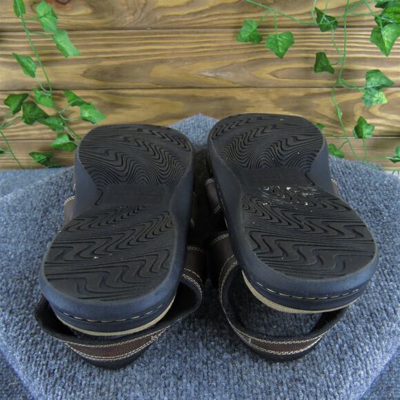 Dockers Men‎ Memory Foam Fisherman Brown Synthetic Size 12 Wide Gently Used 2025 - Picture 6 of 7